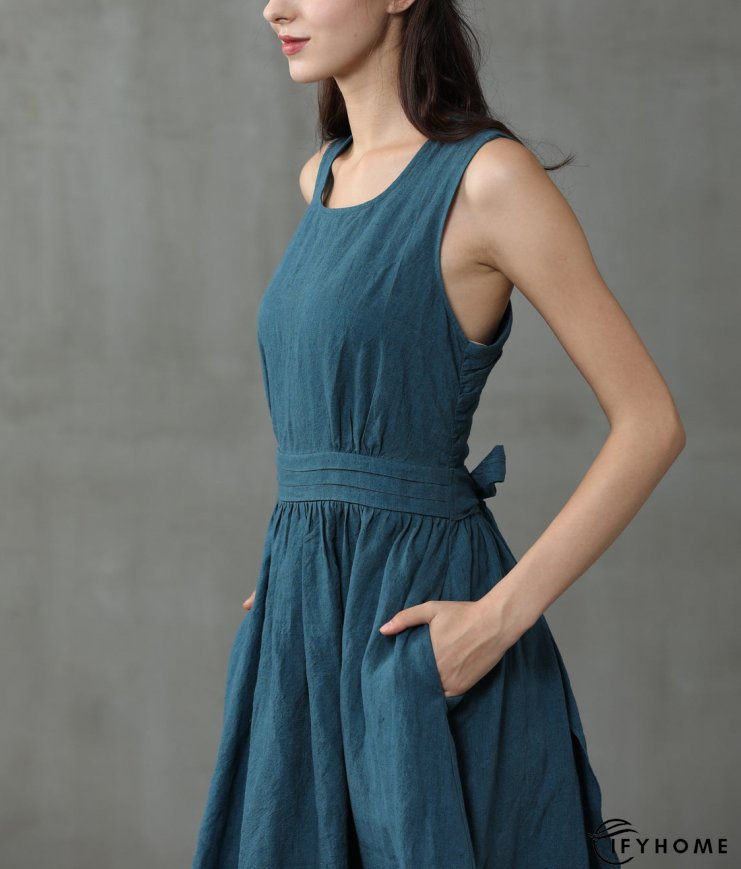 Cross Back Cocktail Dress | IFYHOME