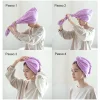 Cappellino magico per asciugatura i capelli rapidamente