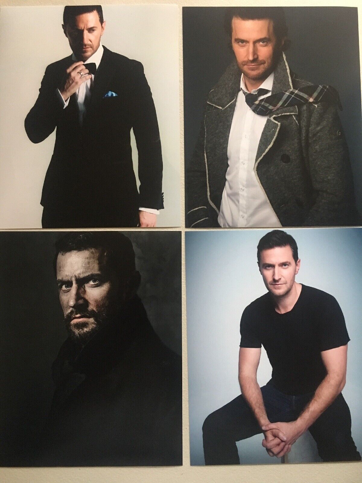 Richard Armitage 8x10 Photo Poster painting (Bundle Lot 12) Posed Prints HOBBIT