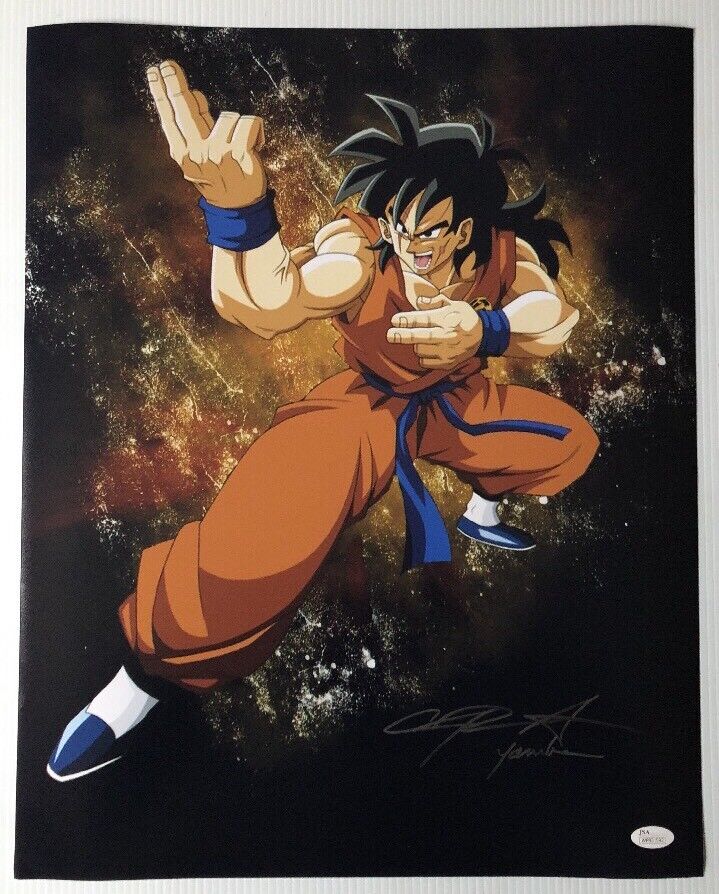 Chris Sabat Signed Autographed 16x20 Photo Poster painting Dragon Ball Z Yamcha JSA COA