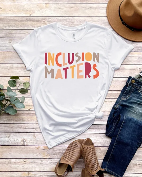 Inclusion Matters Special Education Shirt