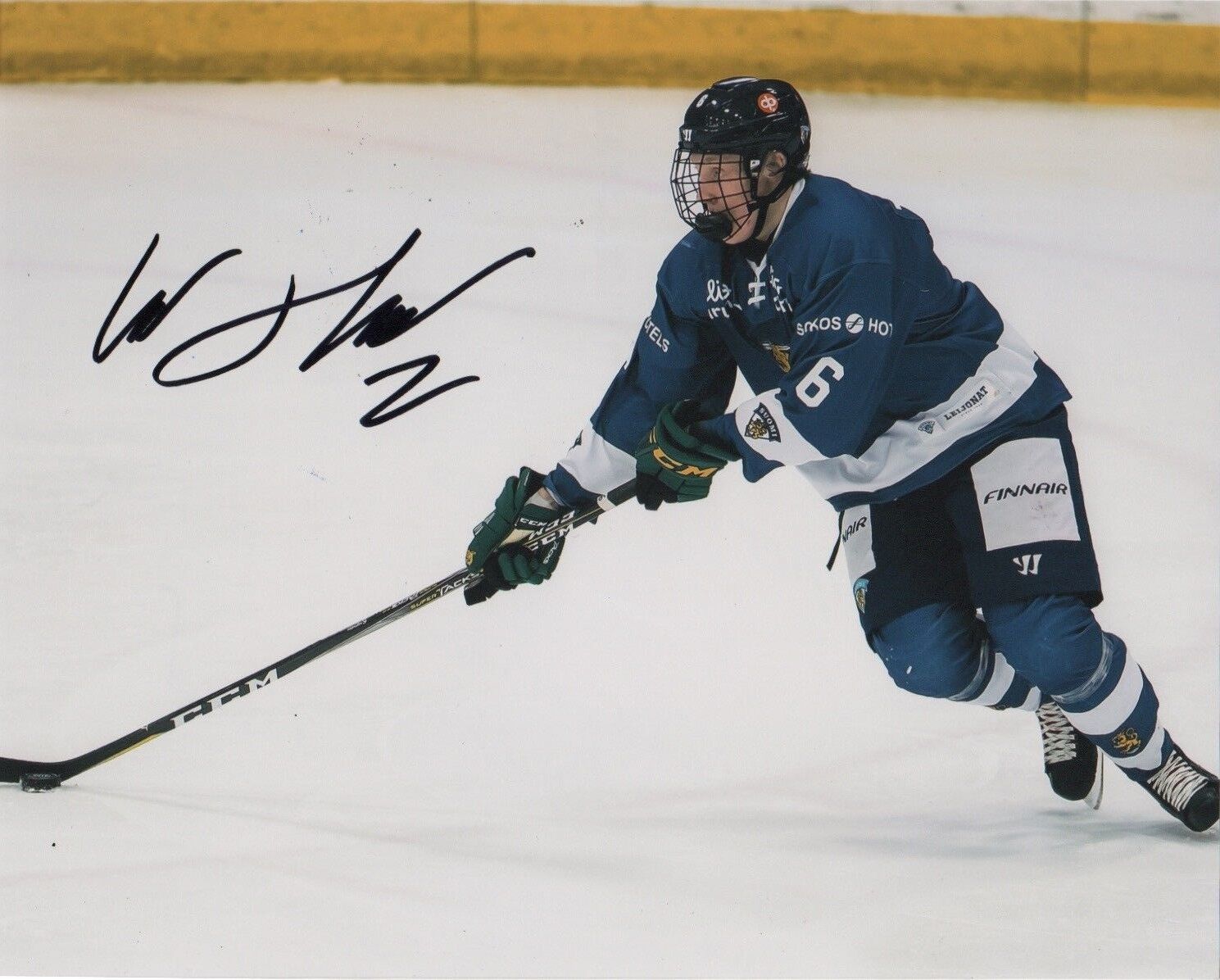 Team Finland Lassi Thomson Autographed Signed 8x10 Photo Poster painting COA