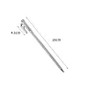 Stainless Steel Thickened Ground Spikes Bulk outdoor Extended Multi-Purpose Camping Spikes