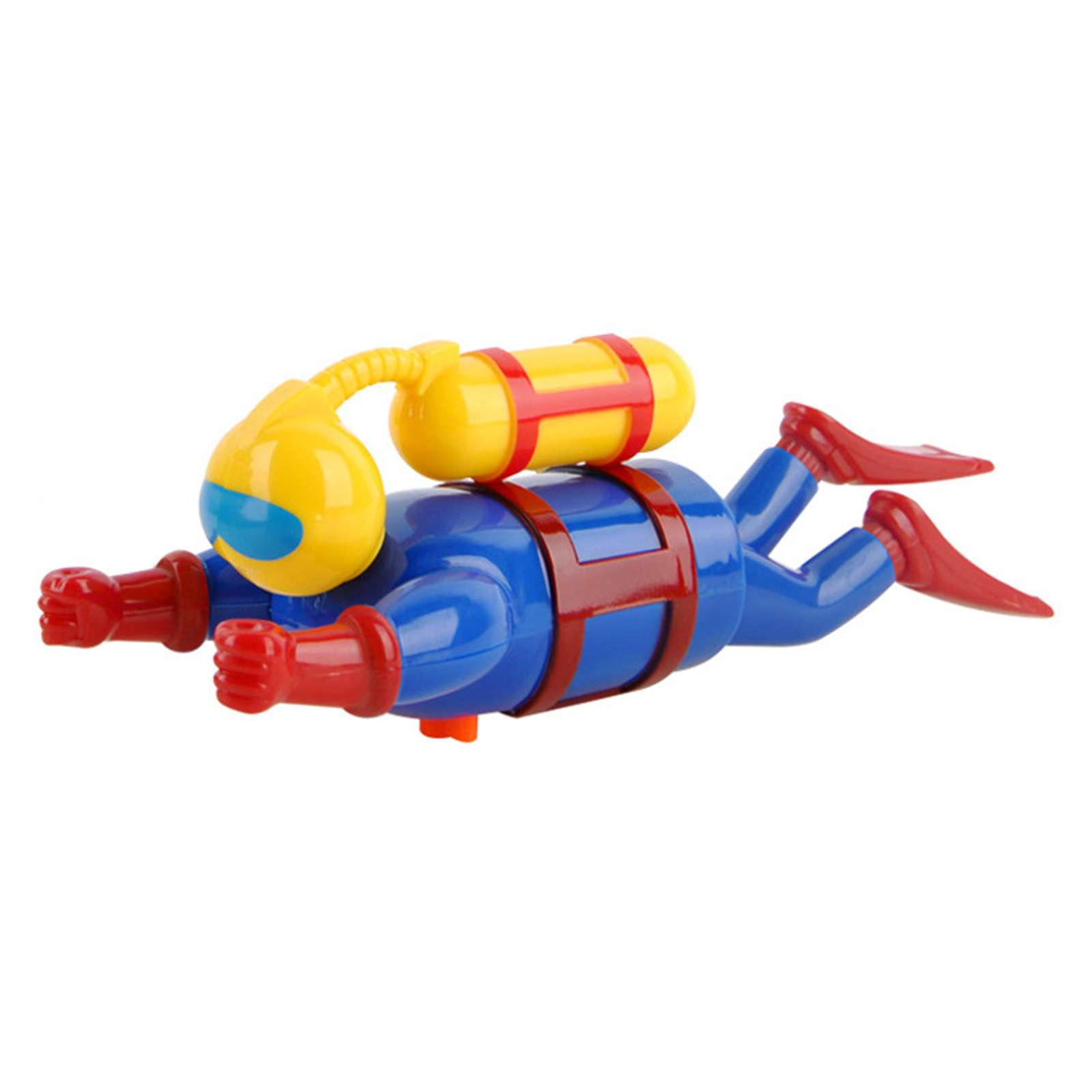 

Baby Bath Toy Wind Up Scuba Diver Swimming Bathtub Water Play for Toddler, 501 Original