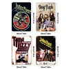 4pcs - Band - Vintage Metal Signs(8*12Inch)