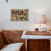 Femme - Panneaux en &eacute;tain m&eacute;tallique(30*40cm)