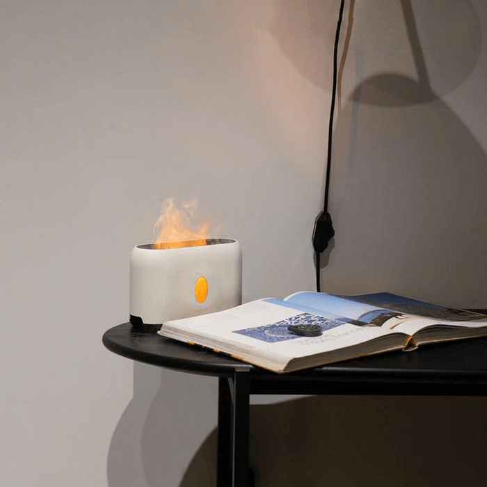 Humidifier With Flame Effect