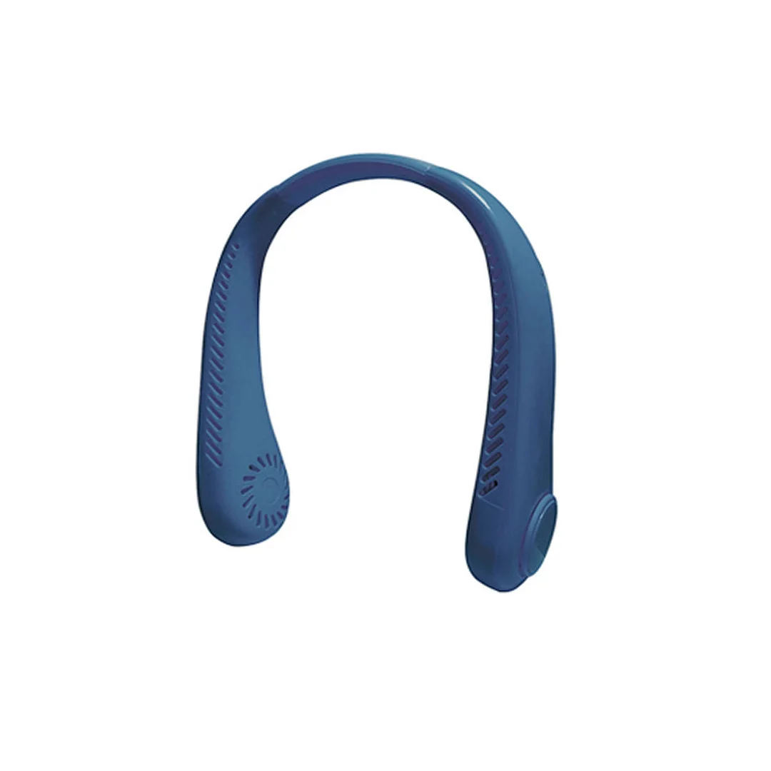Easy Breezy Cool Hands Free Neck Fan - NAVY BLUE