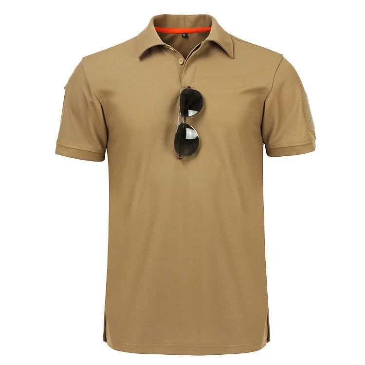 Men's Quick Dry Polo Short Sleeve T-Shirt