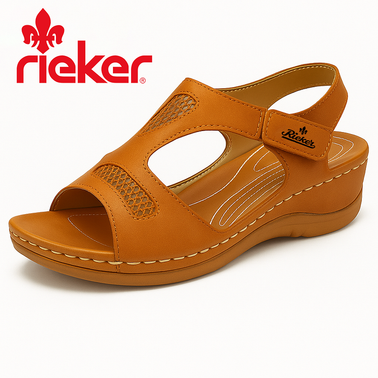 Dámské sandály Rieker® na platformě s pohodlnou oporou klenby pro venkovní použití