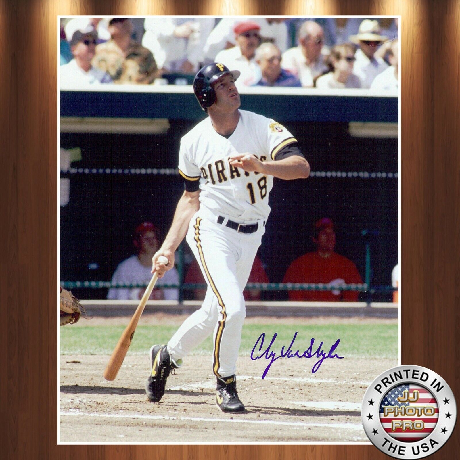 Andy Van Slyke Autographed Signed 8x10 Photo Poster painting (Pirates) REPRINT