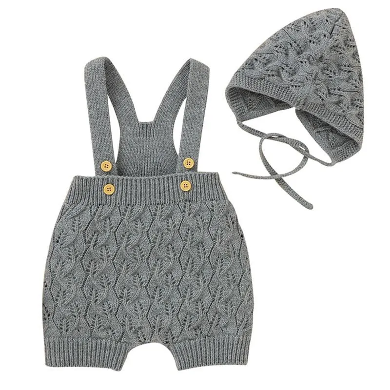 Autumn Winter Infant Baby Romper Newborn Baby Boy Girl Cute Lion Head Braces Clothes Rompers Baby Boys Girls Knitted Rompers