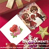 6pcs Valentine DIY Diamond Art Greeting Cards Thank You Cards