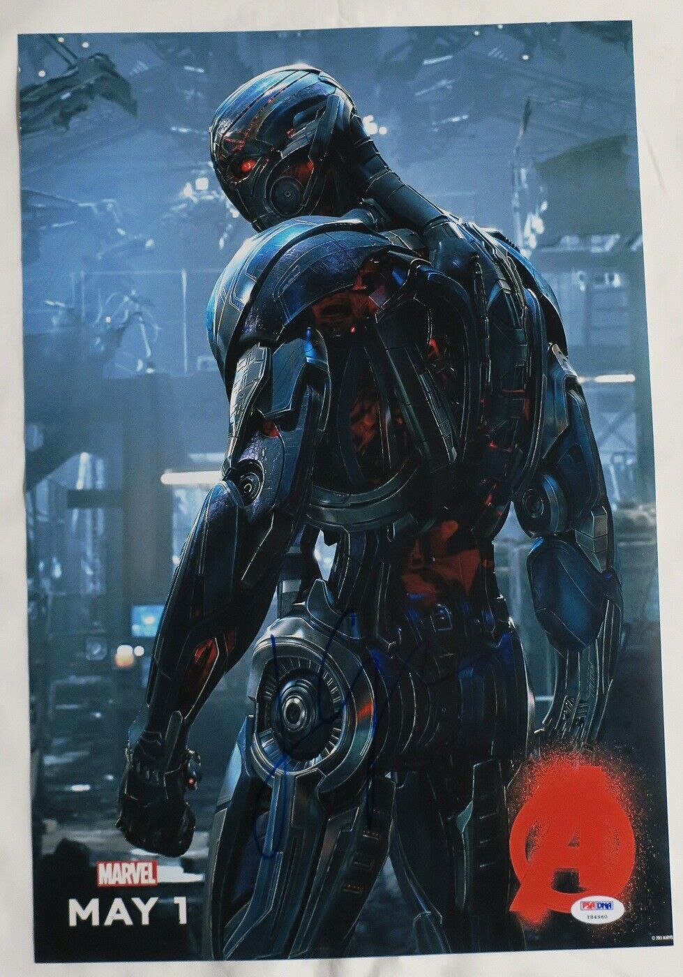 James Spader Signed Avengers Authentic Autographed 12x18 Photo Poster painting PSA/DNA #Y84960