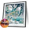 Wolf-Special Shaped Diamond Painting