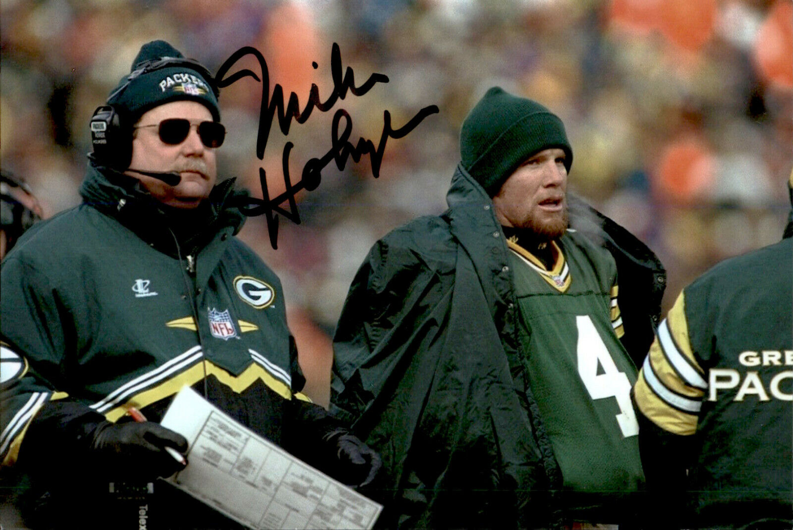 Mike Holmgren SIGNED autographed 4x6 Photo Poster painting GREEN BAY PACKERS NFL COACH