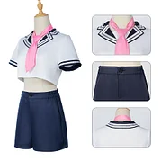 [Wetrose] Oshi no Ko Hoshino Aqua Rubii Arima Kana Kurokawa Akane Ruby Cosplay Costume Sailor Seeraafuku School Uniform Seifuku
