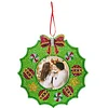 4pcs/set Christmas Diamond Painting PDIY Hanging Photo Frame Pendant Trees Decoration 