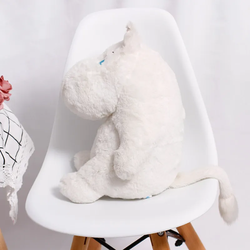 Trendy creative simulation hippo plush toy doll