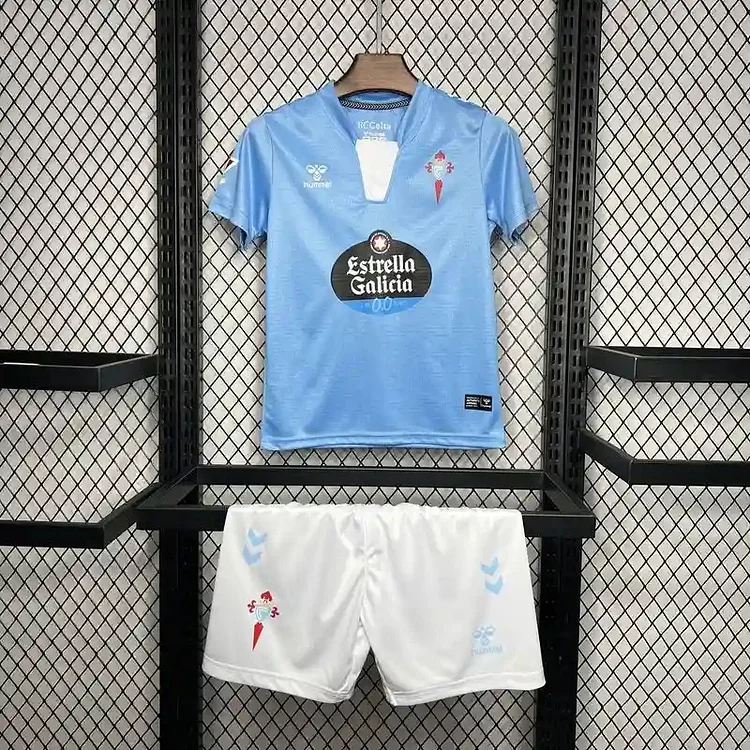 24-25 Celta Vigo Home Football Jersey for Kids