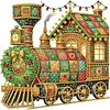 Diamond Painting-DIY Crystal Rhinestone Christmas Train