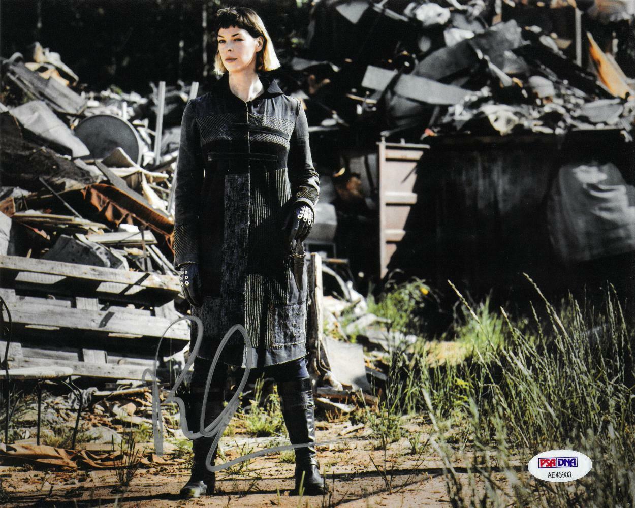 Pollyanna McIntosh Signed Walking Dead Autographed 8x10 Photo Poster painting PSA/DNA #AE45903