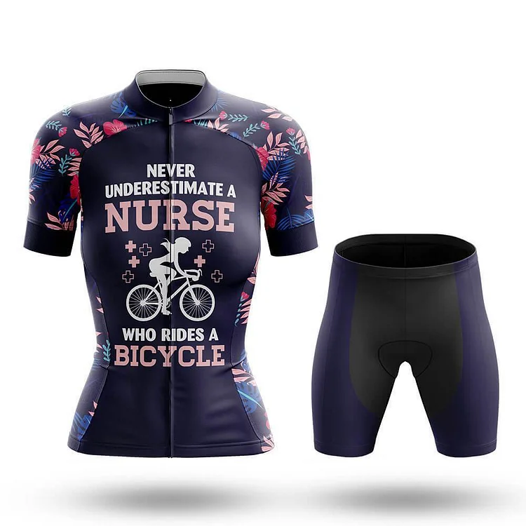 Cycling Nurse Women's Short Sleeve Cycling Kit