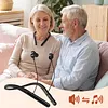 BT Neckband Hearing Aids Earphones Rechargeable Neckband Hearing Amplifier with Noise Cancelling for Men Women Seniors Hearings Loss