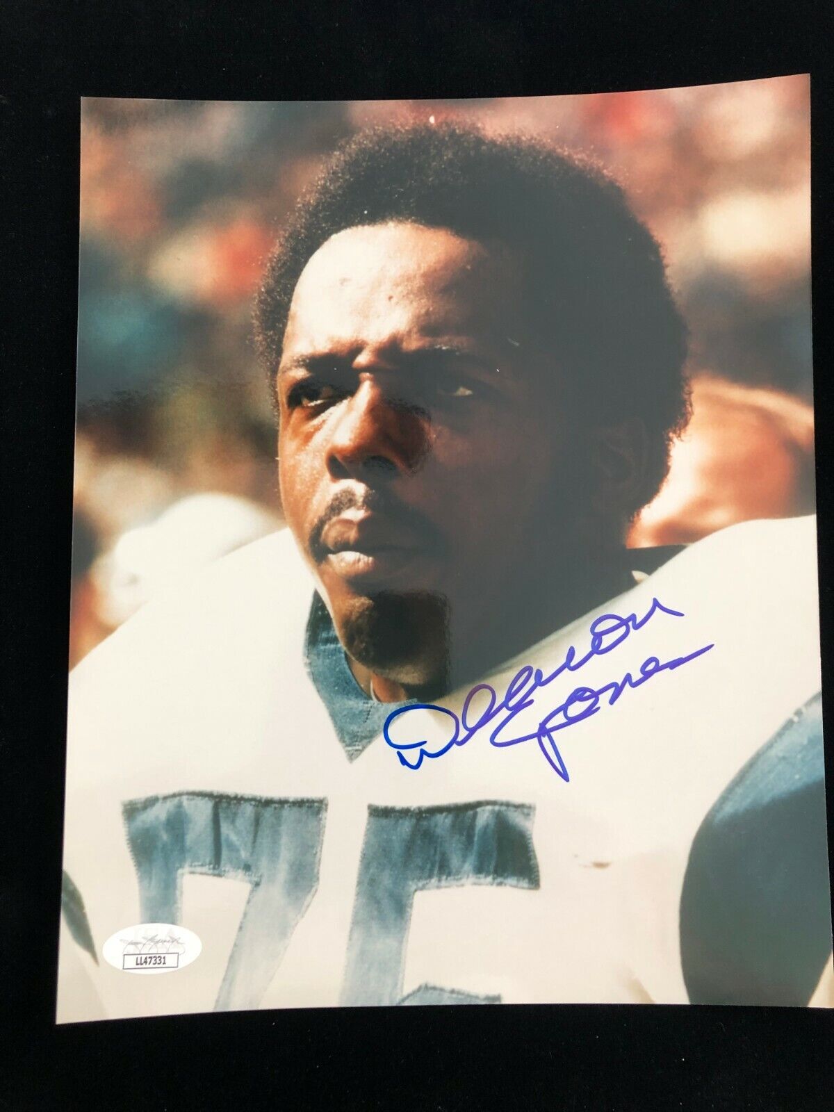 Deacon Jones Signed Autographed Photo Poster painting JSA - Los Angeles Rams NFL HOF 1980