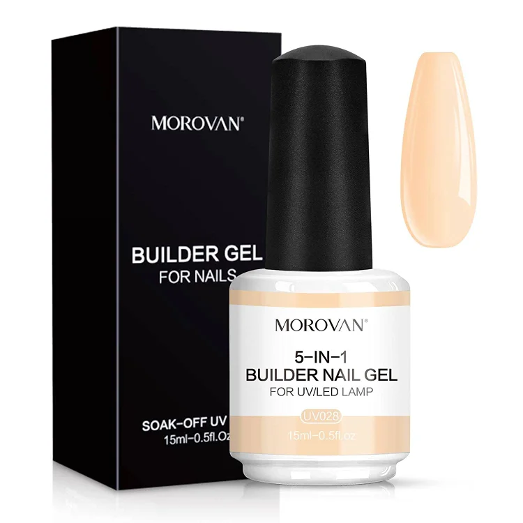 Morovan Deep Nudes Builder Gel for Nails PS19-UV28