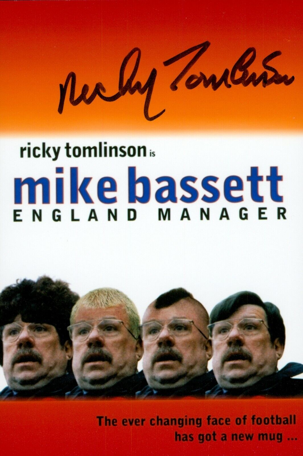 Ricky Tomlinson Signed 6x4 Photo Poster painting Royle Family Jim Mike Bassett Autograph + COA