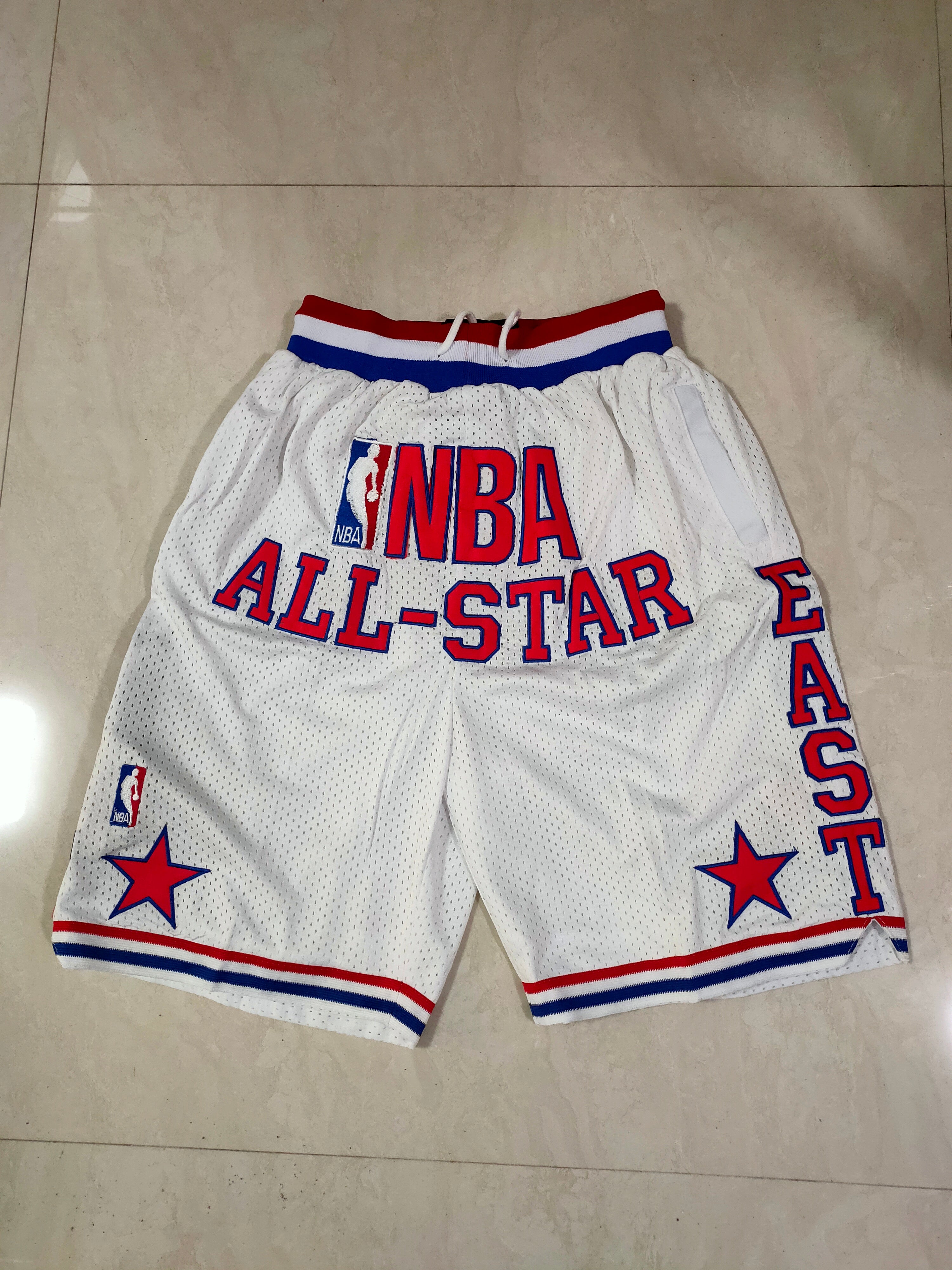 All-Star White Juston Retro Pocket Shorts mysite