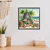 Diamond Painting-DIY Full Round Drill Beach House