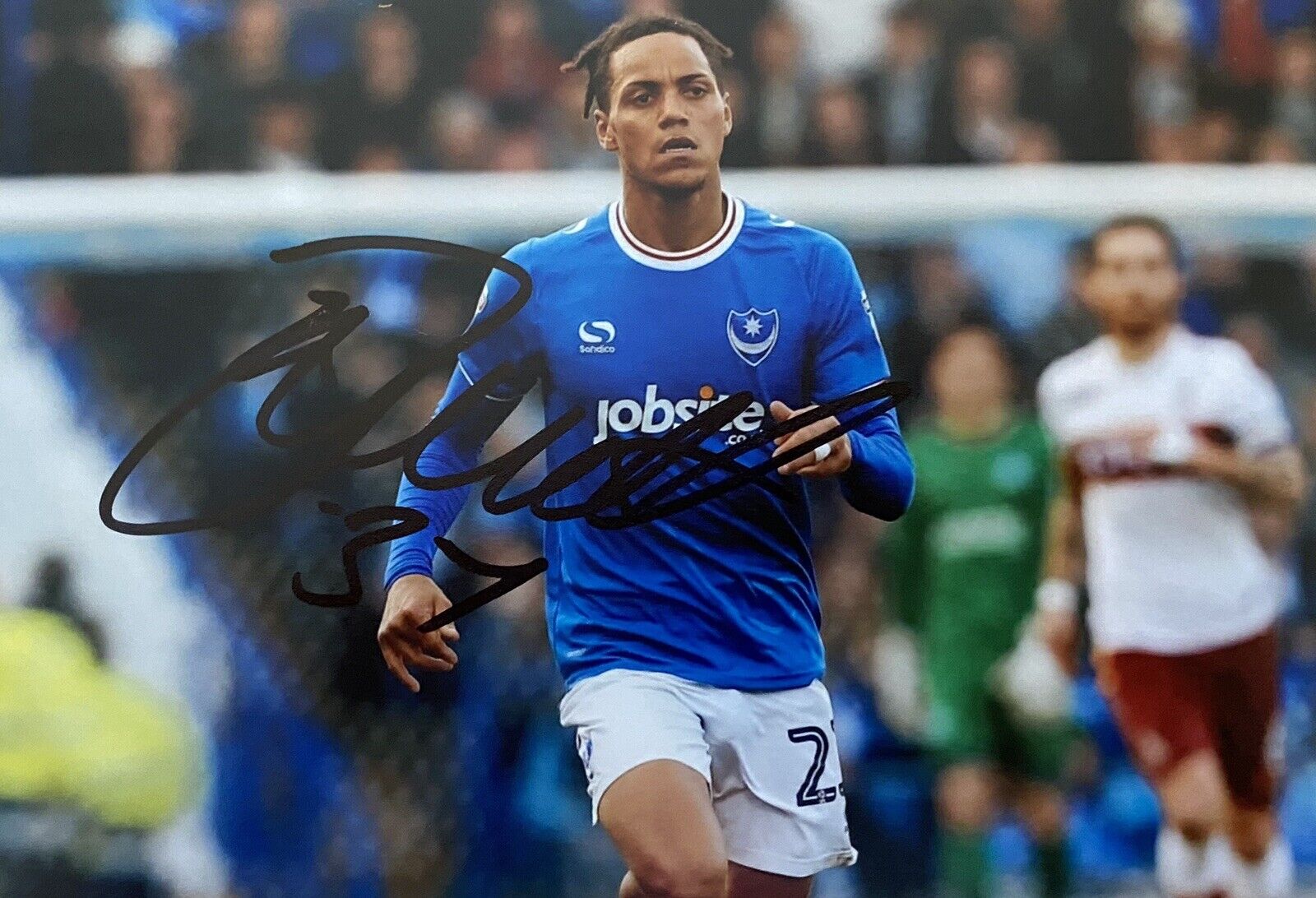 Kyle Bennett Genuine Hand Signed Portsmouth 6X4 Photo Poster painting