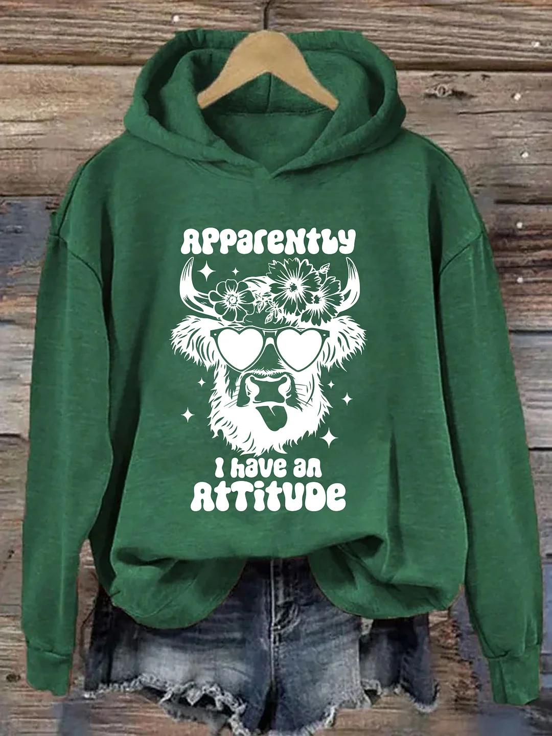 Apparently I Have An Attitude Hoodie