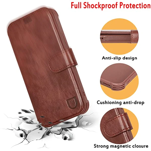 VANAVAGY iPhone SE 2022/iPhone SE 2020 Wallet /iPhone 8/iPhone 7 Wallet Case 4.7 inch