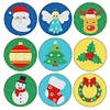 6Pcs/set Diamond Painting Christmas Coaster Cup Cushion with Rack Cup Pad Decor