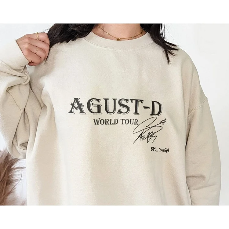 Bts 2024 suga sweatshirt