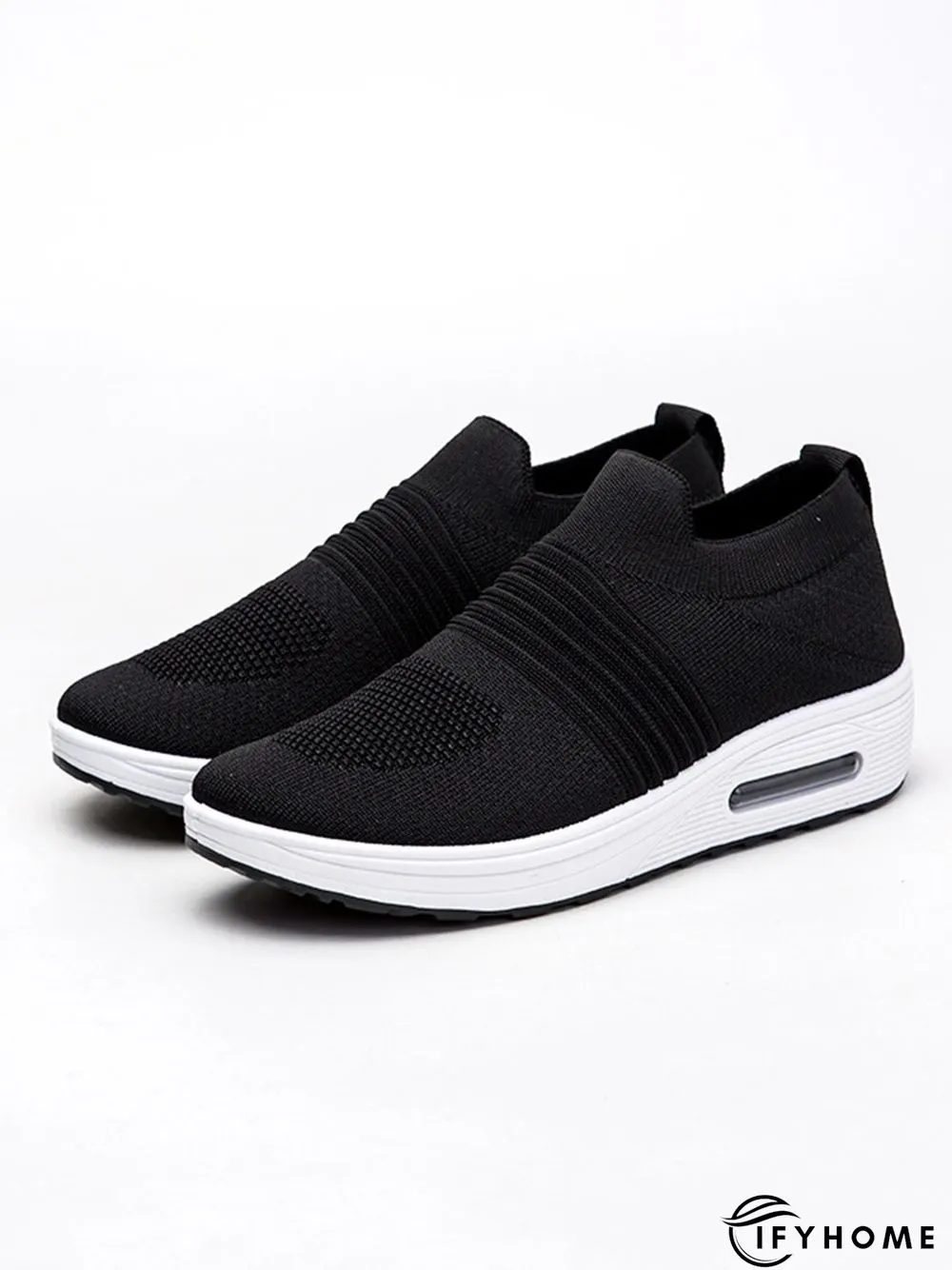 Breathable Minimalist Slip On Rocking Fly Woven Shoes | IFYHOME
