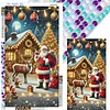 (40*70cm)Santa Claus - Full Round Drill Diamond Painting