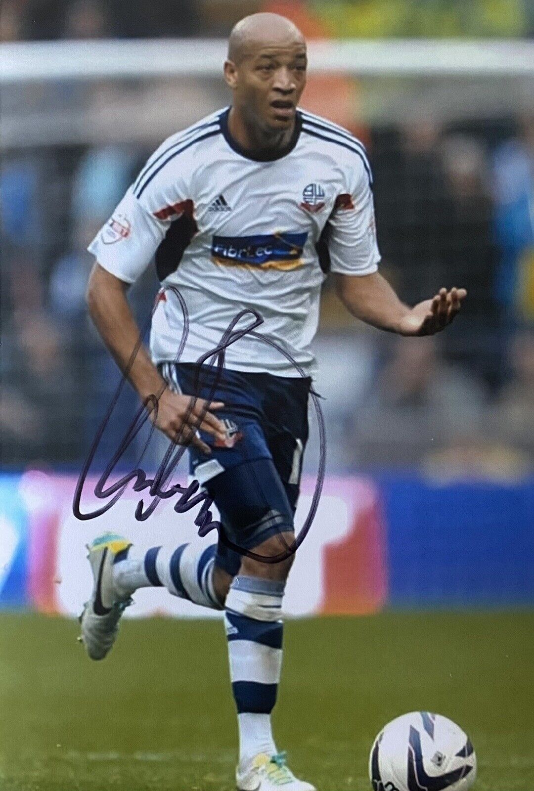 Alex Baptiste Genuine Hand Signed Bolton Wanderers 6X4 Photo Poster painting 2