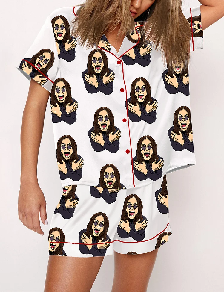 Women's Ozzy Osbourne Classic Rock Pajama Set