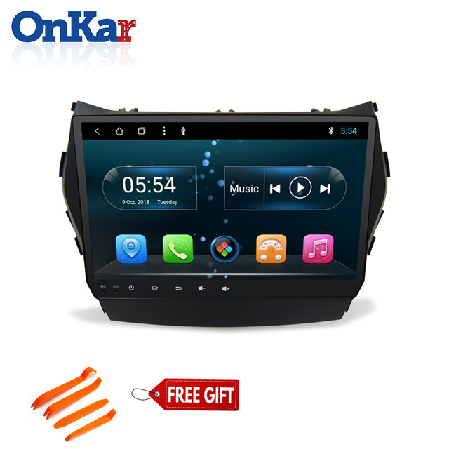 ONKAR Android 9.0 Pie octa-core Car GPS Radio Multimedia Player for
