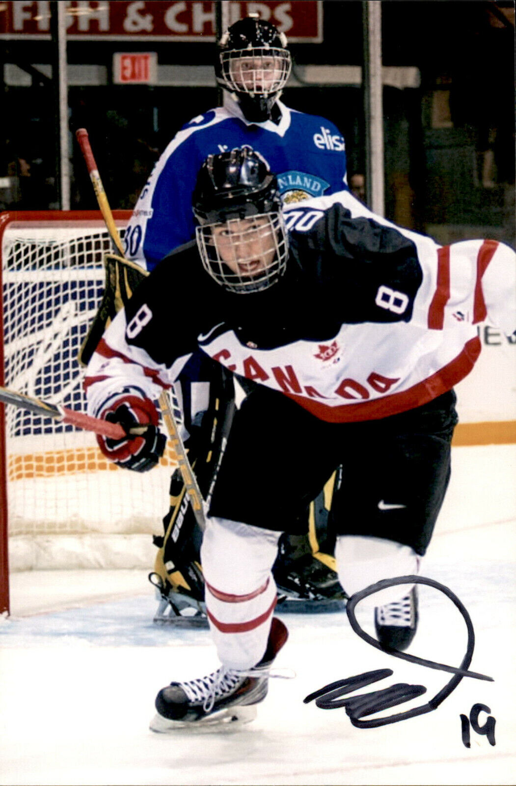 Michael O'Leary SIGNED 4x6 Photo Poster painting TEAM CANADA #3