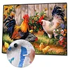 Painting By Numbers - DIY Flower Chicken(40*50 CM)