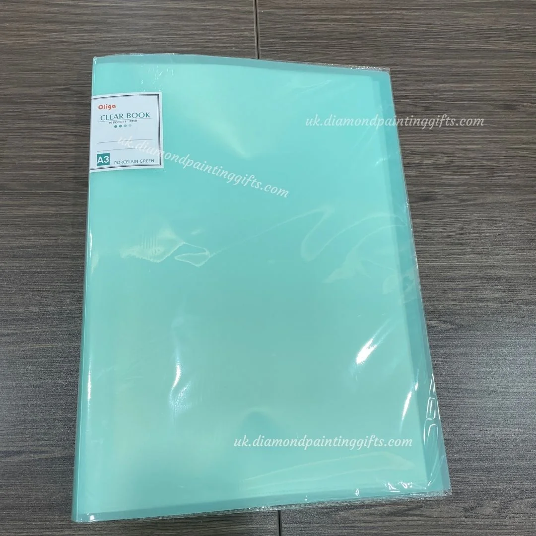 A3 Diamond Painting Storage Presentation Book(30pages) 【Suitable for 30x40cm diamond painting】