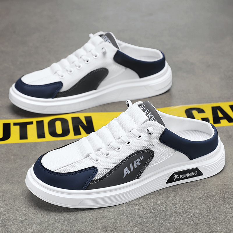 Drawato fall sneakers Men Mesh Shoes Summer Casual Male Fisherman Slippers Slip-On Loafers Platform Sneakers Fashion Sport Luxury Outdoor Tennis