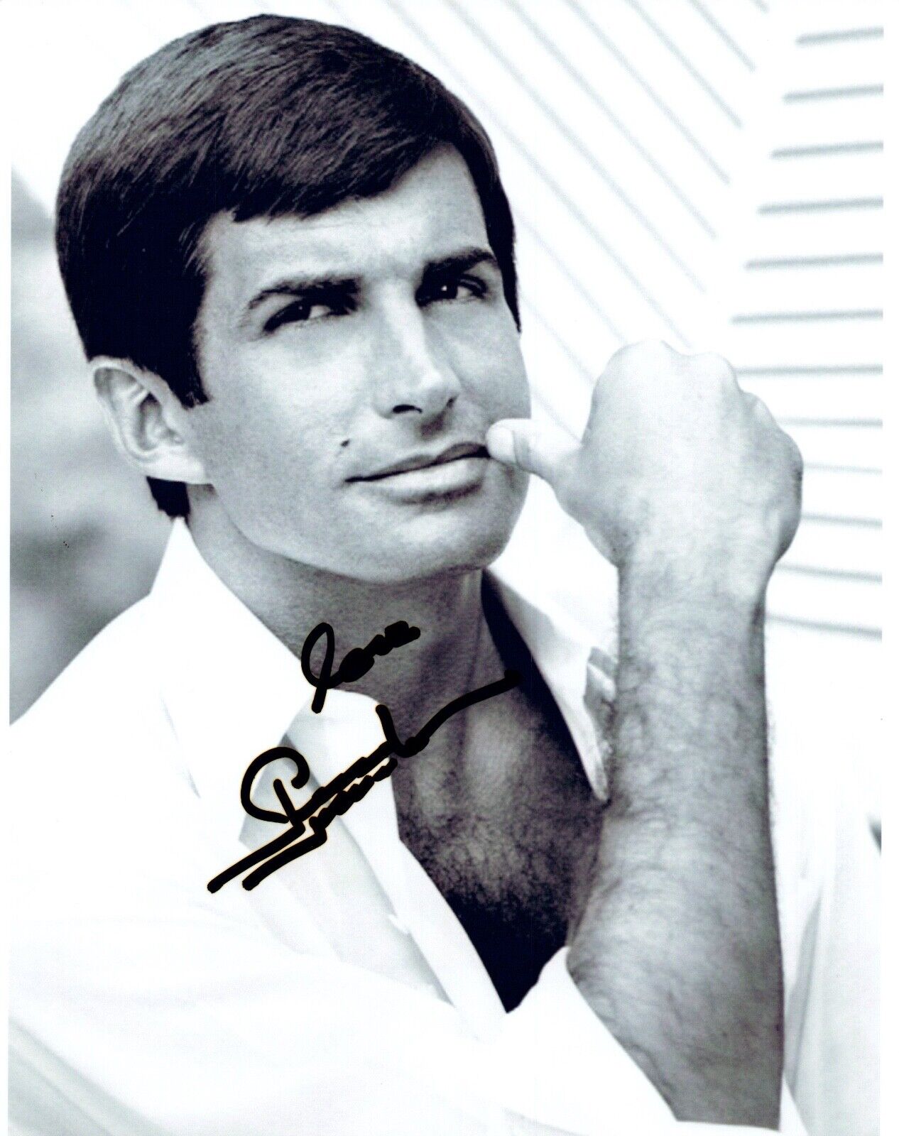 George Hamilton Signed Autograph 8x10 Photo Poster painting The Godfather III 3 Actor COA