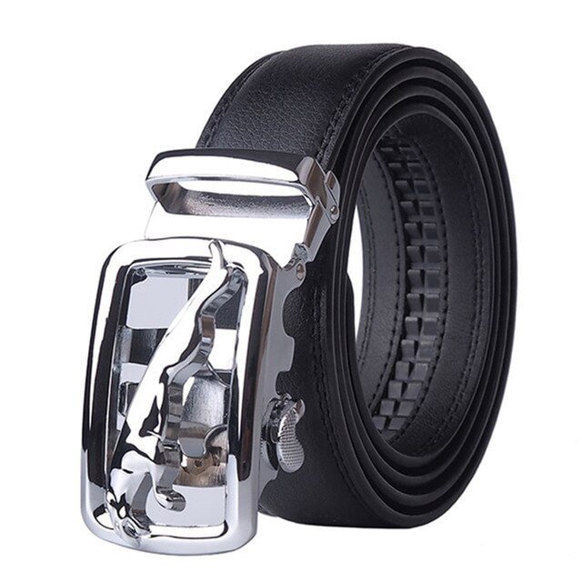 Men Animal Buckle Belt