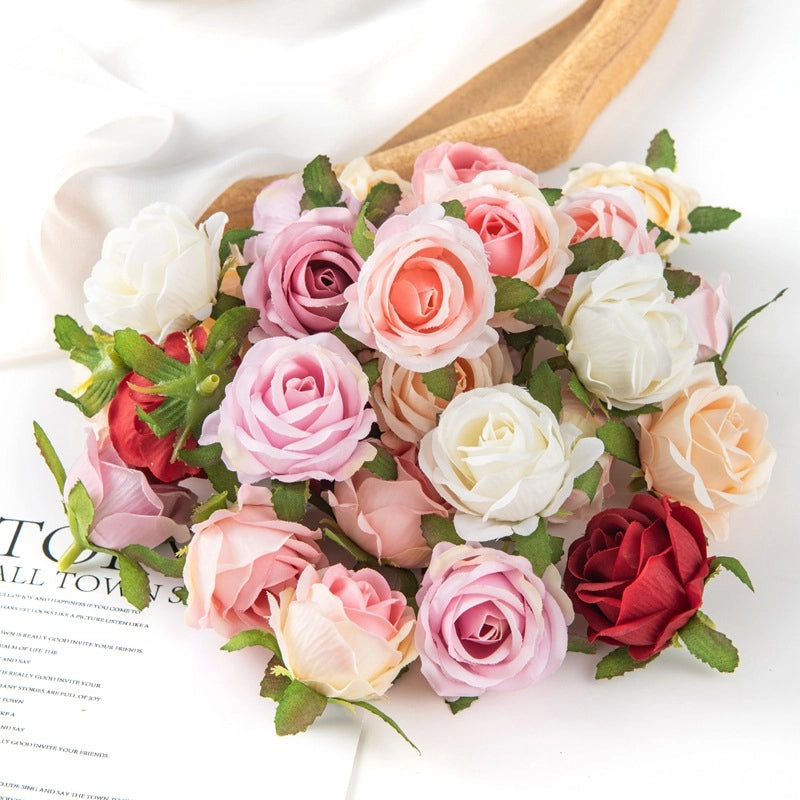 Romantic Rose Silk Flower Artificial Flowers